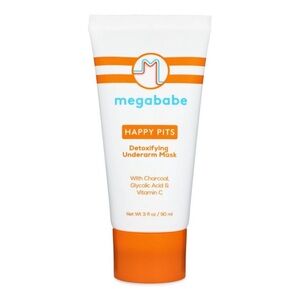 NWOT Megababe Happy Pits Detoxifying Underarm Mask, 3 fl. oz.